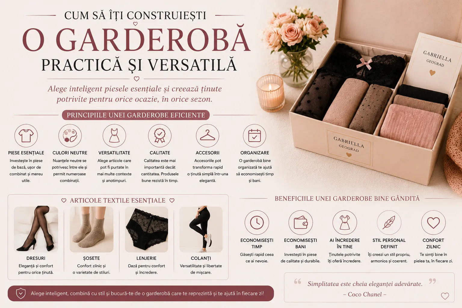 Cum să îți construiești o garderobă practică și versatilă