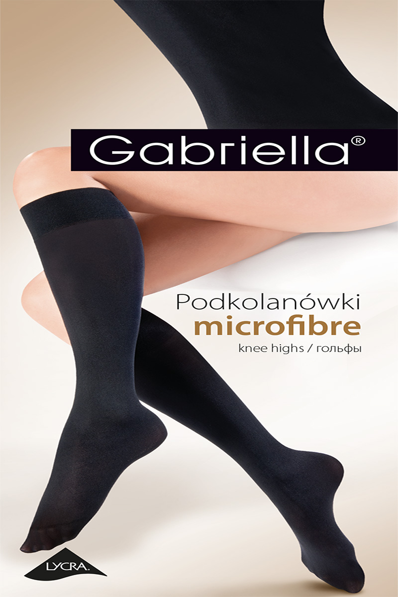 Șosete 3/4 Gabriella, Microfibră 50 den -G501.