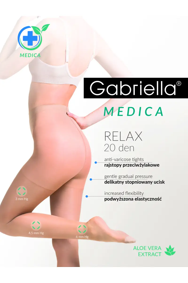 Dres dama Gabriella, Medica-Relax, 20 den G110.