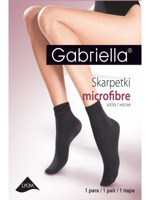 Șosete 1/4 Gabriella, Microfibră 50 den -G601.